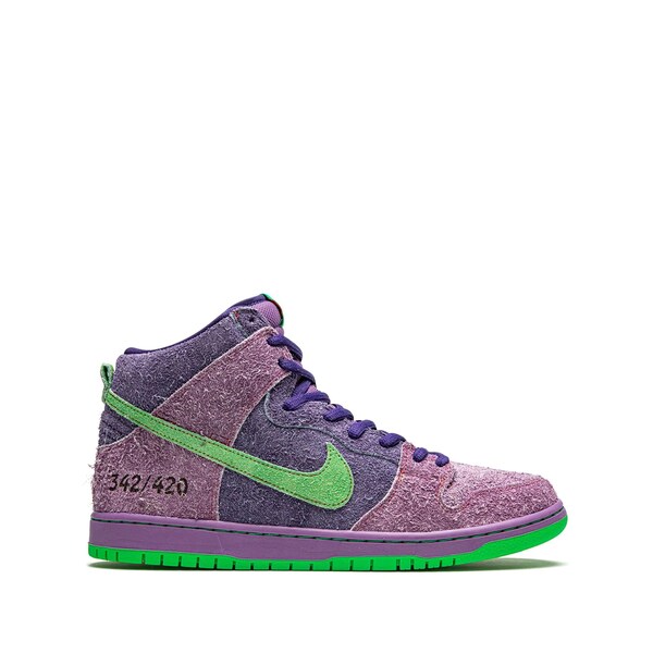 ナイキ メンズ スニーカー シューズ SB Dunk High スニーカー purple/green