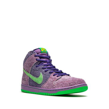 ナイキ メンズ スニーカー シューズ SB Dunk High スニーカー purple/green