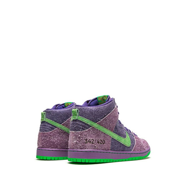 ナイキ メンズ スニーカー シューズ SB Dunk High スニーカー purple/green