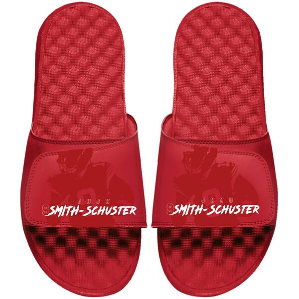 饤   塼 JuJu SmithSchuster NFLPA ISlide Tonal Pop Slide Sandal Red
