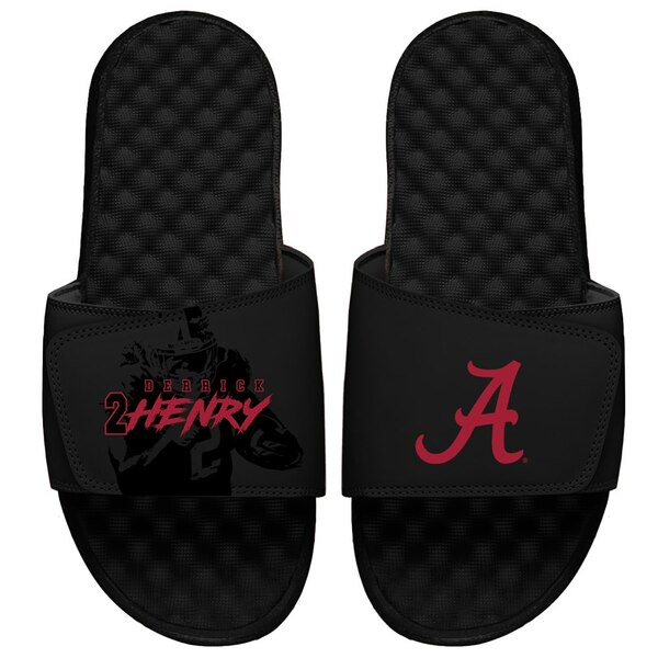 楽天astyアイスライド メンズ サンダル シューズ Derrick Henry Alabama Crimson Tide ISlide NFLPA x NCAASlide Sandals Black