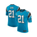 ナイキ メンズ シャツ トップス Men's Jeremy Chinn Carolina Panthers Vapor Limited Jersey Blue