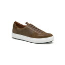 ジョンストンアンドマーフィー メンズ スニーカー シューズ Men's Anson U Throat Lace to Toe Shoe Brown Full Grain/ English Suede