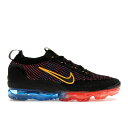 Nike ナイキ メンズ スニーカー 【Nike Air VaporMax 2021 FK Black Photo Blue Crimson Gold】 サイズ US_8(26.0cm) Black/Photo Blue/Bright Crimson/University Gold(4)