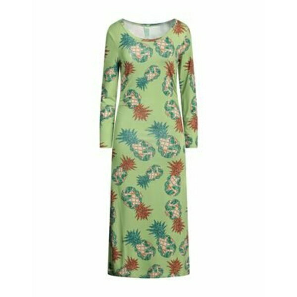 ̵   ǥå 5 ǥ ԡ ȥåץ Midi dresses Green
