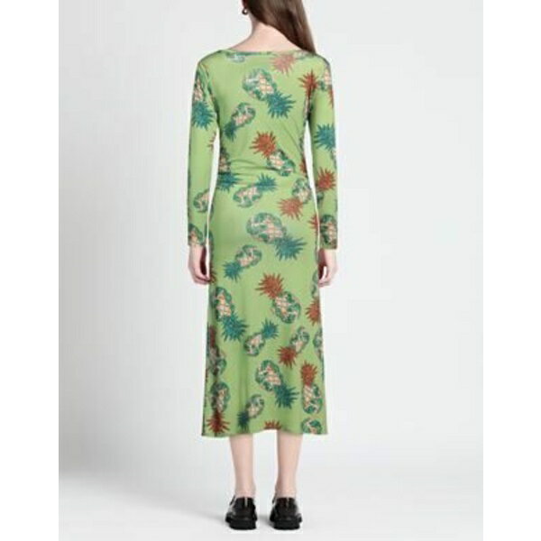 【送料無料】 イル テ デッレ 5 レディース ワンピース トップス Midi dresses Green