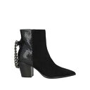 【送料無料】 ツインセット レディース ブーツ シューズ Ankle boots Black