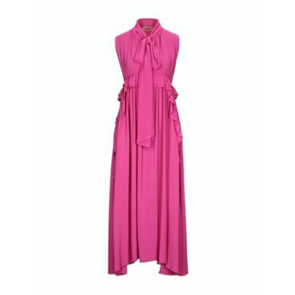 【送料無料】 ヌメロ ヴェントゥーノ レディース ワンピース トップス Midi dresses Pink