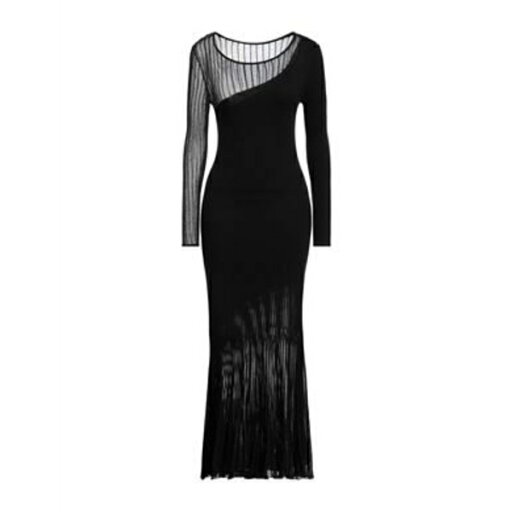 【送料無料】 パトリツィア ペペ レディース ワンピース トップス Maxi dresses Black 【送料無料】 パトリツィア ペペ レディース ワンピース トップス Maxi dresses Black
