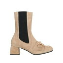【送料無料】 ブルグリア レディース ブーツ シューズ Ankle boots Beige