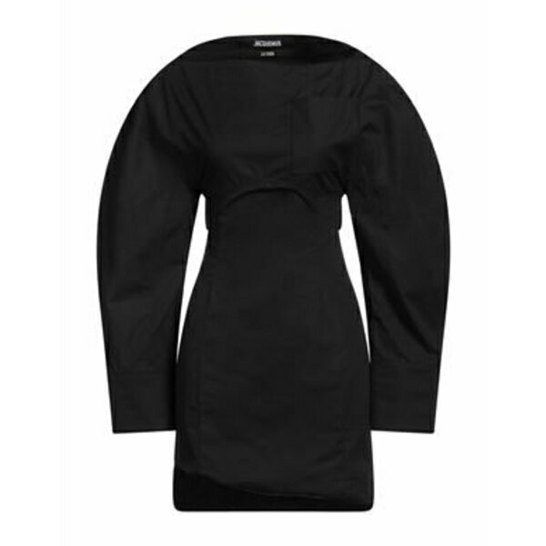 【送料無料】 ジャクエムス レディース ワンピース トップス Mini dresses Black