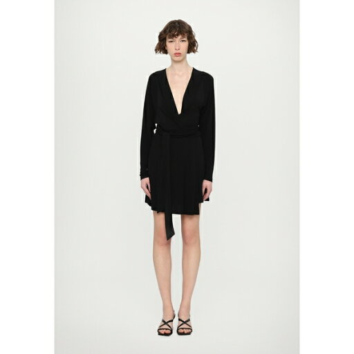 ダイアン フォン ファステンバーグ レディース ワンピース トップス ISABELLA WRAP DRESS - Day dress - black ダイアン フォン ファステンバーグ レディース ワンピース トップス ISABELLA WRAP DRESS - Day dress - black