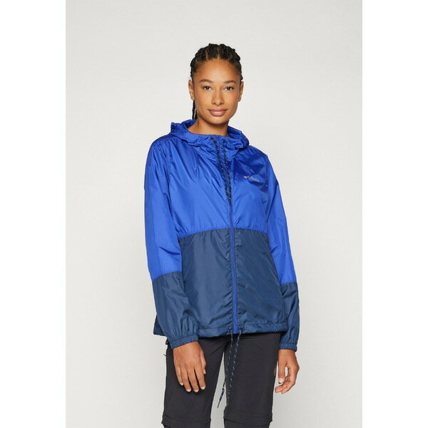 コロンビア レディース ジャケット&ブルゾン アウター FLASH FORWARD - Windbreaker - clematis blue/collegiate navy