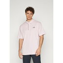 アンダーアーマー メンズ サンダル シューズ Polo shirt - prime pink/pitch gray