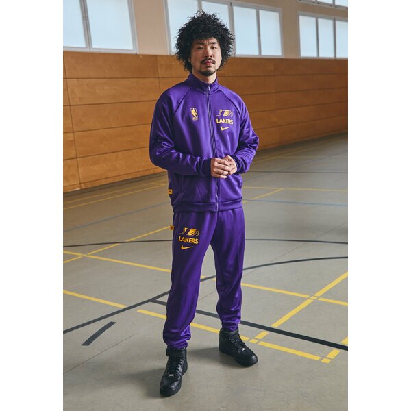 ナイキ メンズ サンダル シューズ NBA LOS ANGELES LAKERS TRACKSUIT - Tracksuit - field purple/amarillo