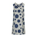 【送料無料】 ロッソピューロ レディース ワンピース トップス Mini dresses Blue