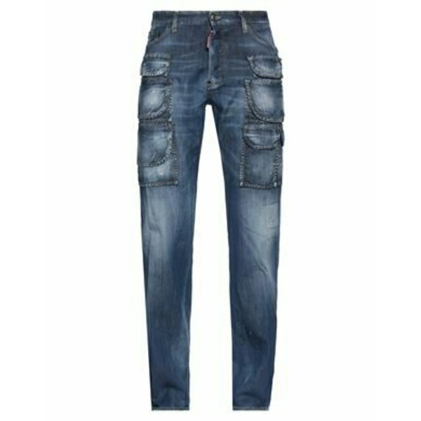 【送料無料】 ディースクエアード メンズ デニムパンツ ボトムス Jeans Blue