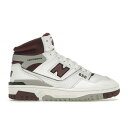 New Balance ニューバランス メンズ スニーカー 【New Balance 650】 サイズ US_9(27.0cm) White Burgundy Raincloud