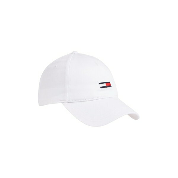 【送料無料】 トミーヒルフィガー メンズ 帽子 アクセサリー Embroidered Flag Cap White YBR