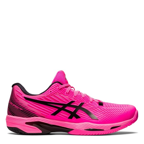 【送料無料】 アシックス メンズ テニス スポーツ Solution Speed 2 Men 039 s Tennis Shoes Pink/Black