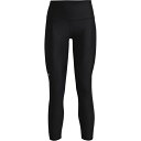 【送料無料】 アンダーアーマー レディース レギンス ボトムス Armour Heat Gear Hi Ankle Leggings Black