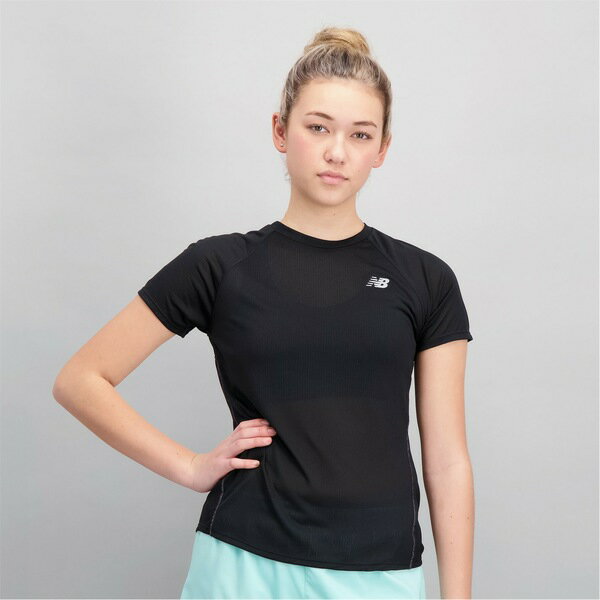 yz j[oX fB[X TVc gbvX Impact Short Sleeve Run T-Shirt Womens Black (001)