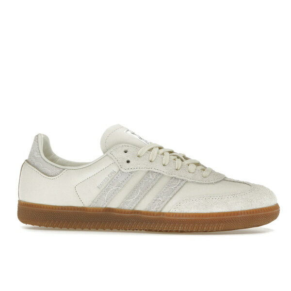 adidas アディダス メンズ スニーカー 【adidas Samba OG NAKED Copenhagen Lace】 サイズ US_9(27.0cm) White/Off White/Crystal White/Silver
