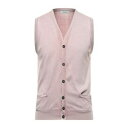 【送料無料】 アルファス テューディオ メンズ カーディガン アウター Cardigans Pink