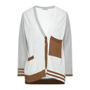【送料無料】 カシュ レディース カーディガン アウター Cardigans White