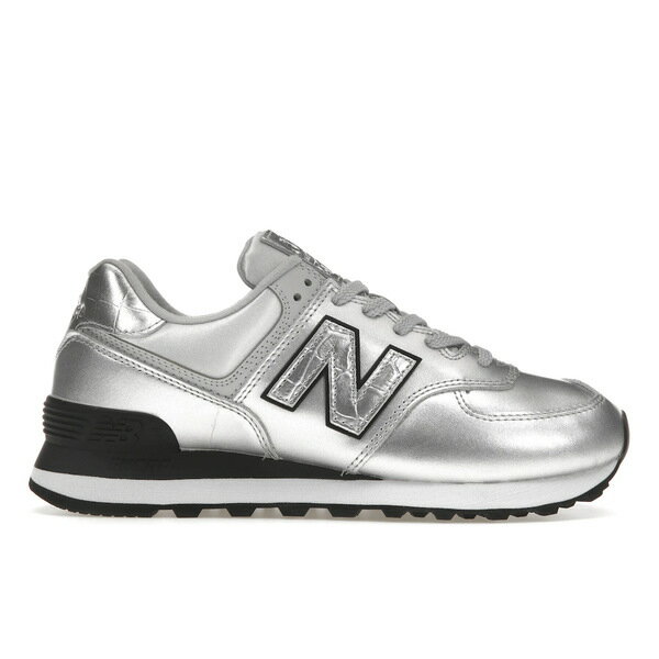 New Balance ニューバランス レディース スニーカー 【New Balance 574】 サイズ US_W_6W Silver (Women's)