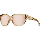 コスタデルマール メンズ サングラス・アイウェア アクセサリー Costa Del Mar Flagler 580P Polarized Sunglasses Shiny Blonde/Copper Silver Mirror