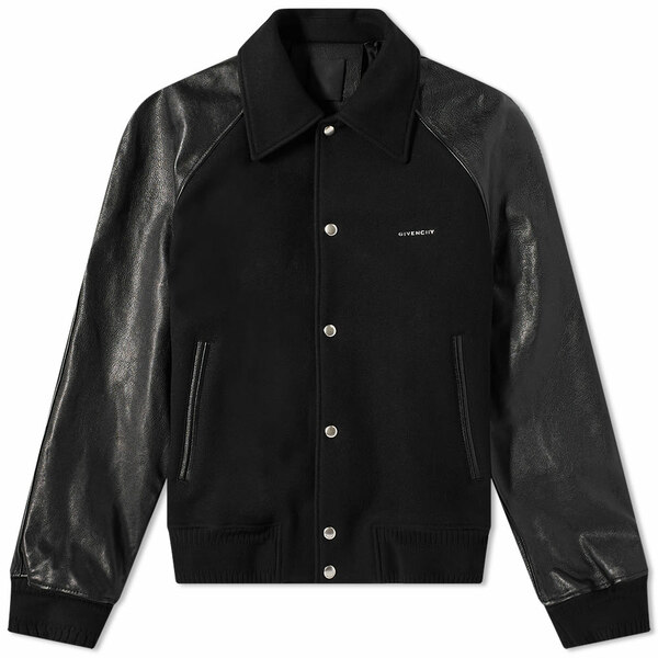 ジバンシー メンズ ジャケット＆ブルゾン アウター Givenchy Classic Bomber Jacket Black