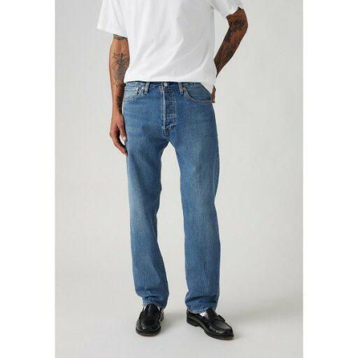 リーバイス メンズ デニムパンツ ボトムス 501 ORIGINAL - Straight leg jeans - blue denim リーバイス メンズ デニムパンツ ボトムス 501 ORIGINAL - Straight leg jeans - blue denim