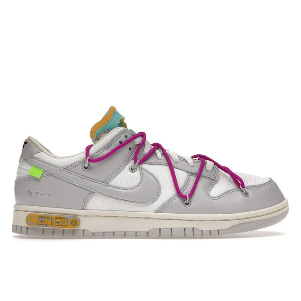 Nike ナイキ メンズ スニーカー 【Nike Dunk Low Off-White Lot 21】 サイズ US_M_4.5 Sail/Neutral Gr...
