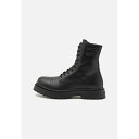 トミーヒルフィガー メンズ ブーツ シューズ CASUAL BOOT - Lace-up ankle boots - black
