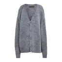 【送料無料】 ザ・エルダー・ステーツマン レディース カーディガン アウター Cardigans Grey