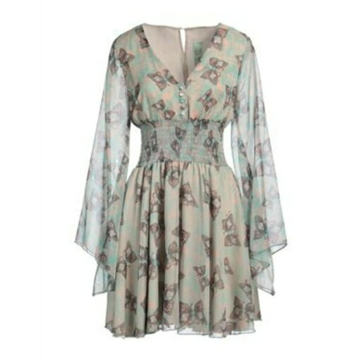 【送料無料】 イル テ デッレ 5 レディース ワンピース トップス Mini dresses Green 【送料無料】 イル テ デッレ 5 レディース ワンピース トップス Mini dresses Green