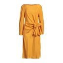 【送料無料】 アルベルタ フェレッティ レディース ワンピース トップス Midi dresses Orange