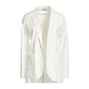 【送料無料】 ホッパー レディース ジャケット&ブルゾン アウター Blazers White(4)