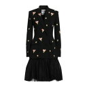 【送料無料】 モスキーノ レディース ワンピース トップス Midi dresses Black