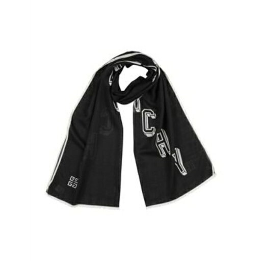 【送料無料】 ジバンシー レディース マフラー・ストール・スカーフ アクセサリー Scarves Black 【送料無料】 ジバンシー レディース マフラー・ストール・スカーフ アクセサリー Scarves Black