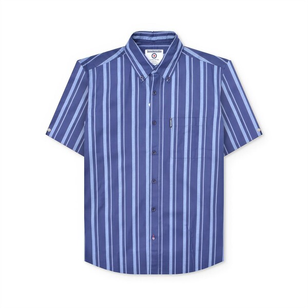 ランブレッタ メンズ シャツ トップス Sleeve Striped Shirt