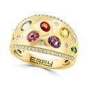 エフィー コレクション メンズ リング アクセサリー EFFY Multi-Gemstone (1-1/8 ct. t.w.) & Diamond (1/3 c...