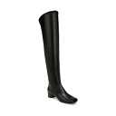 フランコサルト レディース ブーツ シューズ Women's Novara Over the Knee Square Toe Boots Black Faux ...