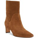 ヴィンスカムート レディース ブーツ シューズ Women's Amariah Blade-Heel Booties Reishi Brown Suede