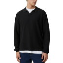 コットンオン メンズ ポロシャツ トップス Men's Jimmy Long Sleeve Polo Black