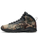 Air Jordan ジョーダン メンズ スニーカー 【Air Jordan 10 Retro 'Woodland Camo' 310805-201】 サイズ ...