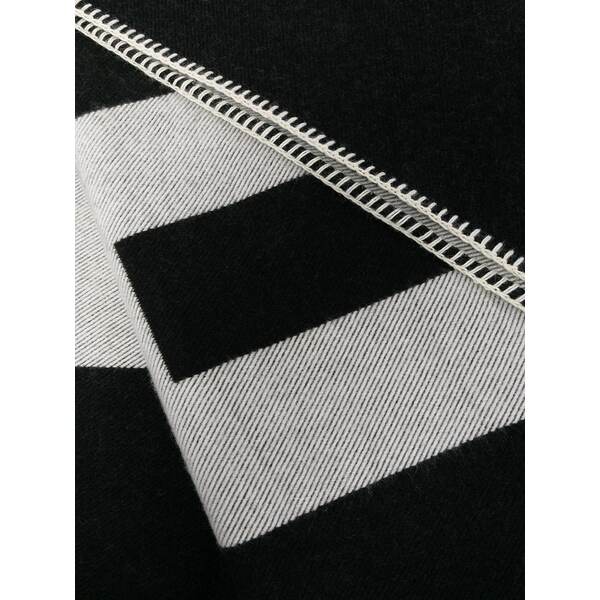 ジバンシー メンズ マフラー・ストール・スカーフ アクセサリー 4G ウールスカーフ black/off white
