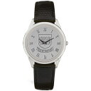 W[fB Y rv ANZT[ Yale Bulldogs Medallion Leather Wristwatch -