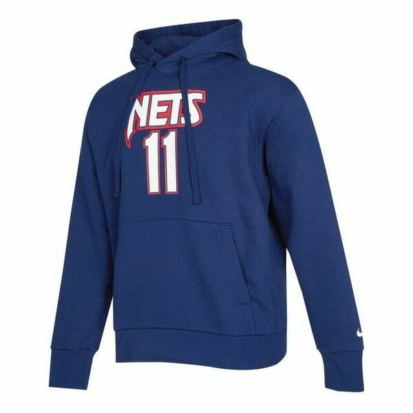 Nike ナイキ メンズ スニーカー 【Men's Nike Alphabet Numeric Printing Drawstring Hooded Long Sleeves Blue DB2255-493】 サイズ US_M_M